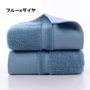 フェイスタオル タオル 厚手 ドット ライン バス用品 お風呂用品 バスグッズ お風呂グッズ 吸水 シンプル アクセント かわいい