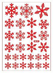 ウォールステッカー 壁紙シール ウォールペーパー ウォールシート Wall stickers 雪の結晶 クリスマス スノーフレーク ノルディック柄 冬 壁面装飾 室内装飾 店舗 お店 DIY 窓ガラス インテリアシール ウォールデコレーション パーティ イベント 可愛い おしゃれ