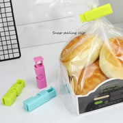 袋止めクリップ 6個セット 袋留め キッチンクリップ 保存クリップ 結束用具 お菓子 ふくろ止め 簡単 便利 おしゃれ かわいい 台所用品 文房具 日用品雑貨