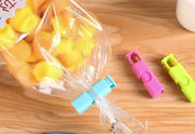 袋止めクリップ 6個セット 袋留め キッチンクリップ 保存クリップ 結束用具 お菓子 ふくろ止め 簡単 便利 おしゃれ かわいい 台所用品 文房具 日用品雑貨