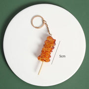 キーホルダー 食品サンプル スマホストラップ アクセサリー おもちゃ おでん 焼き鳥 卵 おもしろい デザイン豊富 おしゃれ 定番 プレゼント 景品