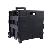 キャリーカート 台車 Mサイズ 45L 折りたたみ コンテナ型 箱型 蓋なし アウトドア キャンプ 買い物 ショッピング スポーツ レジャー 旅行