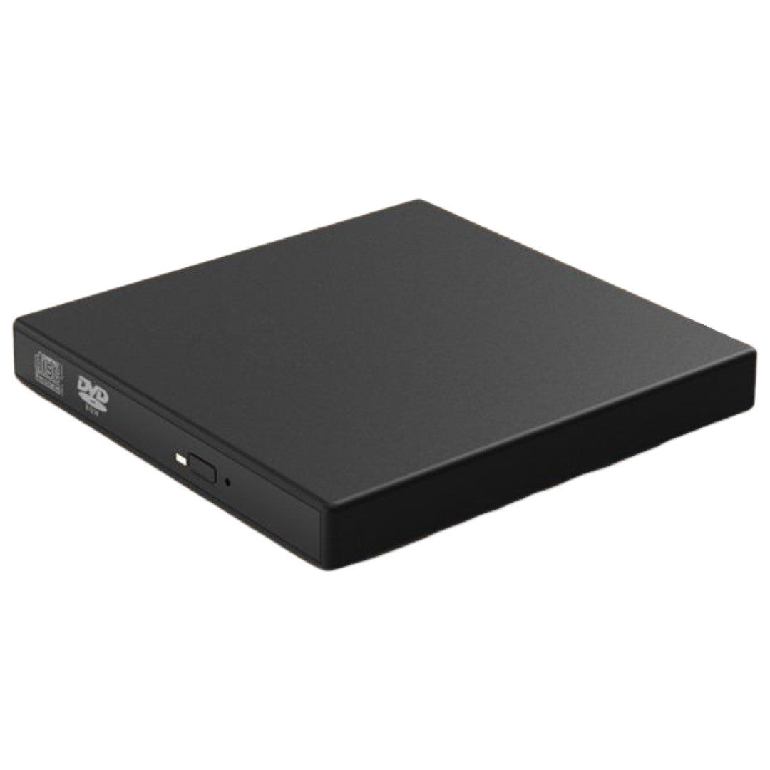 DVDドライブ 外付け CDドライブ ポータブルドライブ USB2.0 Windows Mac CDプレイヤー DVDプレイヤー PCアクセサリー パソコン周辺機器 コンパクト 薄型 外付けハードディスク 繋ぐだけ 読み取り 取り付け簡単 シンプル 便利グッズ 黒