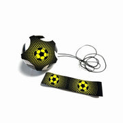 トレーニングベルト サッカー フットサル バレーボール 子ども 小学生 中学生 サッカー用品 バレーボール用品 自主練習 自主トレ 1人 練習 リフティング シュート サーブ練習 黒 青 黄
