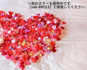 フラワーシャワー 花びら 100枚セット 造花 飾り 装飾 演出小物 アートフラワー フラワーペタル デコレーション 花吹雪 結婚式 ウエディング パーティ イベント サプライズ DIY カラバリ豊富