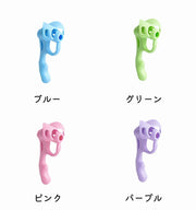 鉛筆グリップ 同色6個セット 鉛筆持ち方 左右兼用 子供用 キッズ用 ペングリップ 補助 サポーター 練習 右利き 左利き 小学生 持ちやすい