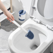 トイレブラシ ブラシ立て 3点セット トイレ用品 掃除用具 掃除ブラシ 柄付きブラシ 収納ケース 引き出し付き 壁掛け可能