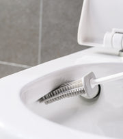 トイレブラシ ブラシ立て 3点セット トイレ用品 掃除用具 掃除ブラシ 柄付きブラシ 収納ケース 引き出し付き 壁掛け可能