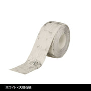 防水テープ 防カビテープ 折れ目付き 隙間テープ 防汚 防油 カビ対策 大理石柄 無地 ホワイト クリア 透明 キッチン シンク ガスレンジ トイレ床 水回り DIY お掃除簡単