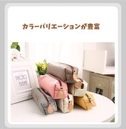 ペンケース 筆箱 大容量 筆入れ ふでばこ 小物入れ ポーチ 筆記用具 小物収納 ファスナー PUレザー 高級感 おしゃれ カラバリ豊富
