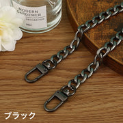 バッグチェーン バッグストラップ ショルダーチェーン ショート ロング 交換用 スペア 付け替え用 20cm 40cm 60cm 100cm 120cm ナスカン おしゃれ シンプル バッグ用アクセサリー