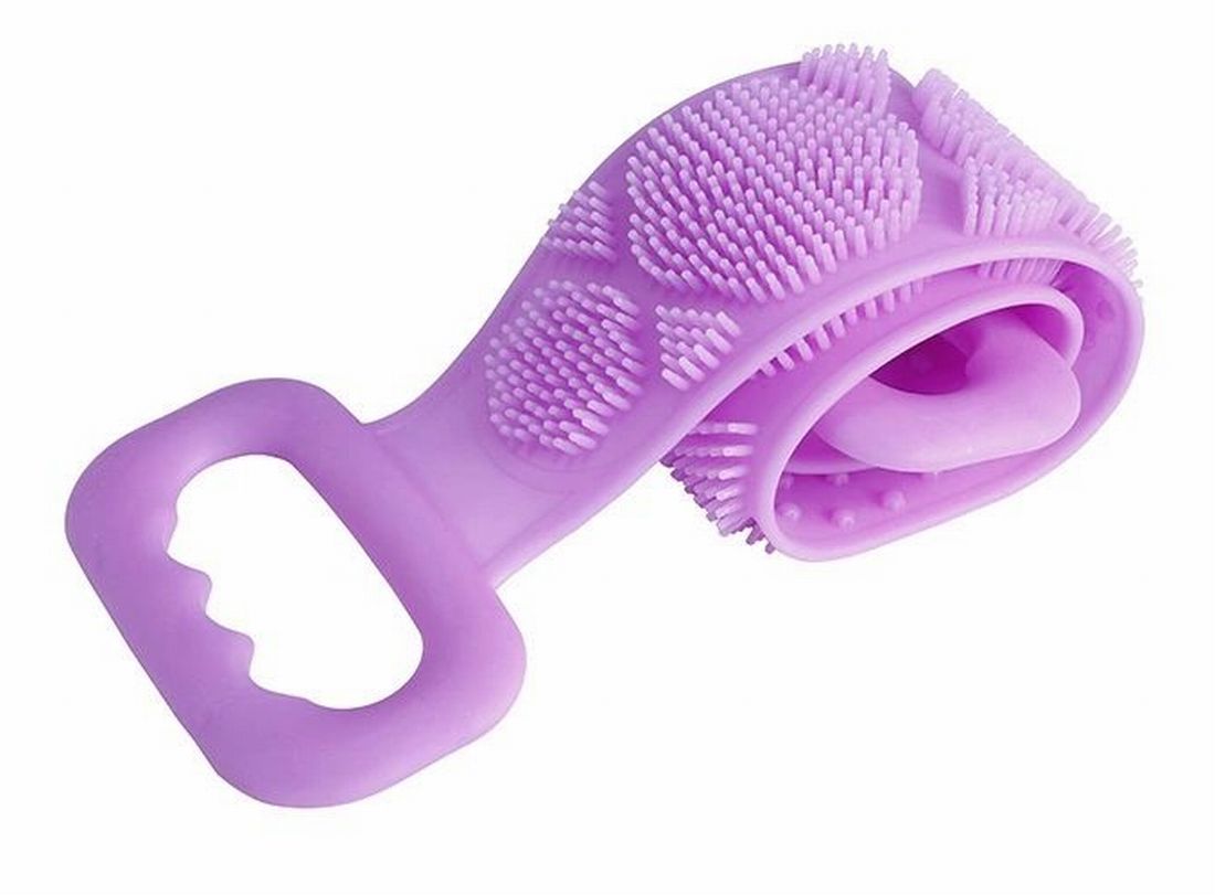 ボディブラシ シリコン シャワーブラシ 体洗い 背中洗い ロング ボディケア 角質ケア ソフト 角質除去 スキンケア 便利グッズ