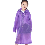 レインコート カッパ 子供用 キッズ ジュニア 女の子 男の子 レインウェア フード付き 雨具 雨合羽 120cm 130cm 140cm 150cm スナップボタン 半透明 防水 無地 ソリッドカラー 雨の日 通学 お出掛け 女子 男子 こども用 修学旅行