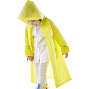 レインコート カッパ 子供用 キッズ ジュニア 女の子 男の子 レインウェア フード付き 雨具 雨合羽 120cm 130cm 140cm 150cm スナップボタン 半透明 防水 無地 ソリッドカラー 雨の日 通学 お出掛け 女子 男子 こども用 修学旅行