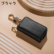 キーケース メンズ レディース 男女兼用 カーアクセサリー キーバッグ スマートキーケース キーホルダー ファスナー 車 かわいい コンパクト