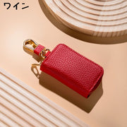 キーケース メンズ レディース 男女兼用 カーアクセサリー キーバッグ スマートキーケース キーホルダー ファスナー 車 かわいい コンパクト