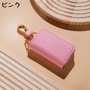 キーケース メンズ レディース 男女兼用 カーアクセサリー キーバッグ スマートキーケース キーホルダー ファスナー 車 かわいい コンパクト