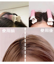 前髪カーラー 前髪クリップ レディース メンズ 男女兼用 ヘア用品 スタイリング 時短 簡単 マジックカーラー ふんわり前髪 ボリュームアップ かわいい おしゃれ カラバリ豊富 オレンジ 緑 紫