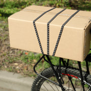 荷締めベルト 荷台用ゴムバンド 荷物固定 フック 伸縮 ゴムバンド 荷崩れ防止 バイク 自転車 ロードバイク キャリーカート ヘルメット固定 ストレッチコード フック付きゴムバンド