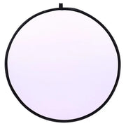 レフ板 直径60cm 撮影用 丸型 円形 折りたたみ可能 コンパクト 小型 持ち運び便利  リバーシブル 銀色 白色 金色 反射板 補光 明るさ調整 スタジオ撮影 アウトドア 屋内 屋外