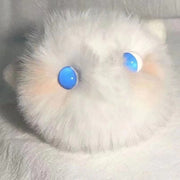 キーホルダー フェイクファー 猫 ねこ ネコ バッグチャーム ふわふわ もこもこ ポンポン キャット レディース 女性 女の子 おしゃれ かわいい ガーリー ファーチャーム ボール ギフト プレゼント 贈り物 キーチャーム キッズ 子供 子ども こども 女児