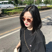 サングラス レディース 女性用 伊達めがね 色付き ボストン型 紫外線対策 UV対策 おしゃれ かわいい こなれ感 カジュアル 普段使い デイリー リゾート 旅行 ブラック ブラウン ベージュ ホワイト 黒 茶色 白