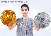 ポンポン チアポンポン 応援グッズ ハンドフリー メッキテープ 衣装 コスプレ チアガール チアリーダー チアリーディング 野球