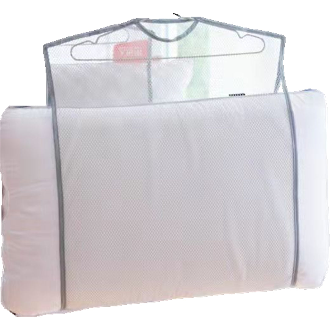 枕干しネット 洗濯用品 平干し メッシュ 通気性 干す 吊るす 乾燥 物干し ピローネット 省スペース 便利