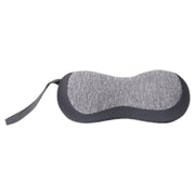 枕 ネックピロー ポータブル枕 携帯枕 男女兼用 レディース メンズ 寝具 ミニ 小型 グレー ピーズ 旅行 持ち運び 便利