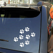カーステッカー 車用ステッカー 肉球 足跡 犬 猫 デカール ボディステッカー 車用シール 傷隠し キズ隠し おしゃれ かわいい ユニーク 個性的 装飾 デコレーション 車用品 自動車 外装 カーアクセサリー ドレスアップ デコレーション