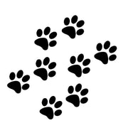 カーステッカー 車用ステッカー 肉球 足跡 犬 猫 デカール ボディステッカー 車用シール 傷隠し キズ隠し おしゃれ かわいい ユニーク 個性的 装飾 デコレーション 車用品 自動車 外装 カーアクセサリー ドレスアップ デコレーション