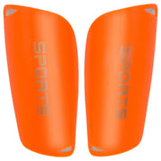 シンガード すね当て 両足用 大人用 脛当て すね カバー サッカー フットサル スポーツ ロゴ入り SPORTS 保護 怪我対策