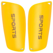 シンガード すね当て 両足用 大人用 脛当て すね カバー サッカー フットサル スポーツ ロゴ入り SPORTS 保護 怪我対策