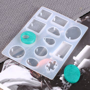 シリコンモールド レジン型 抜き型 アクセサリー ネックレス ペンダント キーホルダー ハンドメイド シリコン 樹脂粘土 DIY 手作り 手芸 クラフト