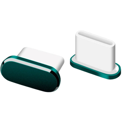 防塵キャップ コネクタカバー USB Type-C 単品 1個 グリーン バリエーション画像