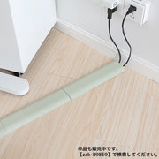 配線カバー ケーブルカバー 2本セット ケーブルプロテクター 29.5cm フラット 壁 床 カラー テープ付き 電線 コード