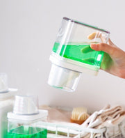 ランドリーボトル 詰め替えボトル 700ml 1100ml 洗濯洗剤 粉洗剤 柔軟剤 計量 容器 ケース 洗剤ボトル 詰め替え用 ディスペンサー シンプル