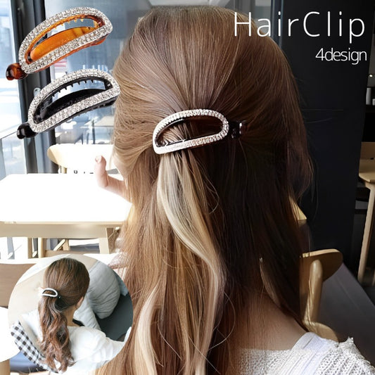 バナナクリップ ヘアクリップ 髪留め レディース 女性 ヘアアクセサリー 商品画像