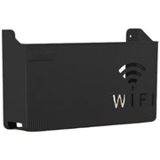 ルーター収納ボックス ケーブルボックス Wifi機器収納ボックス Wi-Fiルーター 壁掛け 配線整理 スッキリ 壁面収納 整理整頓 ロゴ入り おしゃれ
