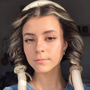 ヘアカーラー ヒートレス カールバンド シュシュ ヘアクリップ 4点セット スタイリング ノンヒートカール 手巻きカーラー ヘッドバンド ロングヘア レディース 女性 巻き髪 コテなし ヘアアレンジ パーマ カール 便利 アイロン不要 美容 雑貨
