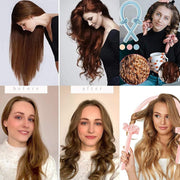 ヘアカーラー ヒートレス カールバンド シュシュ ヘアクリップ 4点セット スタイリング ノンヒートカール 手巻きカーラー ヘッドバンド ロングヘア レディース 女性 巻き髪 コテなし ヘアアレンジ パーマ カール 便利 アイロン不要 美容 雑貨