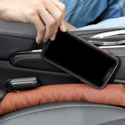 すき間落下防止クッション 車 隙間埋め クッション 2個セット カー用品 カーシート すき間クッション シートクッション 車用品 シートサイド 落下防止 運転席 助手席 レザー調 シートサイド おしゃれ シンプル スタイリッシュ 簡単 便利