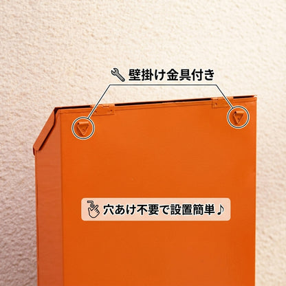 メールボックス 郵便ポスト 郵便受け 鍵付き 壁掛け 薄型 商品画像4