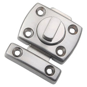 補助錠 内鍵 ドアロック DIY 建具金物 小さいサイズ 45×42mm 室内 回転式 かぎ トイレ 浴室 洗面所 倉庫 部屋 後付け 扉 侵入防止 防犯 施錠 シルバーカラー ブロンズカラー ブラック 銀色 銅色 黒