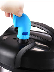 スチームリリースダイバーター キッチン用品 蒸気放出ダイバーター シリコン 圧力鍋 炊飯器 360度回転 シリコンリリースパイプ