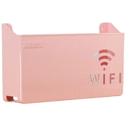 ルーター収納ボックス Wifi機器収納ボックス ケーブルボックス 収納 壁面収納 壁掛け Wi-Fiルーター 配線整理 ロゴ入り すっきり 整理用品 整理整頓 シンプル おしゃれ かわいい