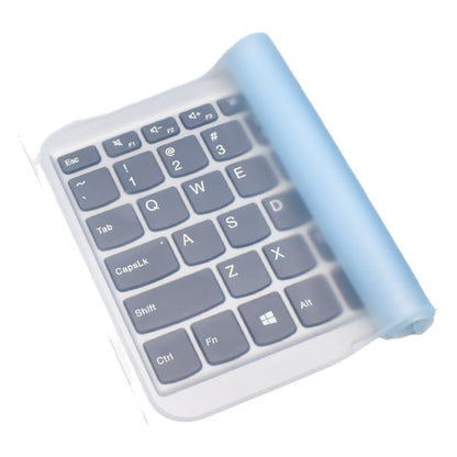 キーボードカバー ノートパソコン用 パソコン用品 クリア ピンク ブルー ブルー バリエーション画像