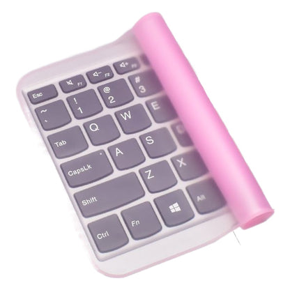 キーボードカバー ノートパソコン用 パソコン用品 クリア ピンク ブルー ピンク バリエーション画像