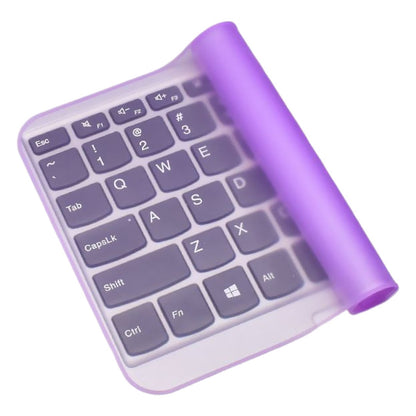 キーボードカバー ノートパソコン用 パソコン用品 クリア ピンク ブルー パープル バリエーション画像
