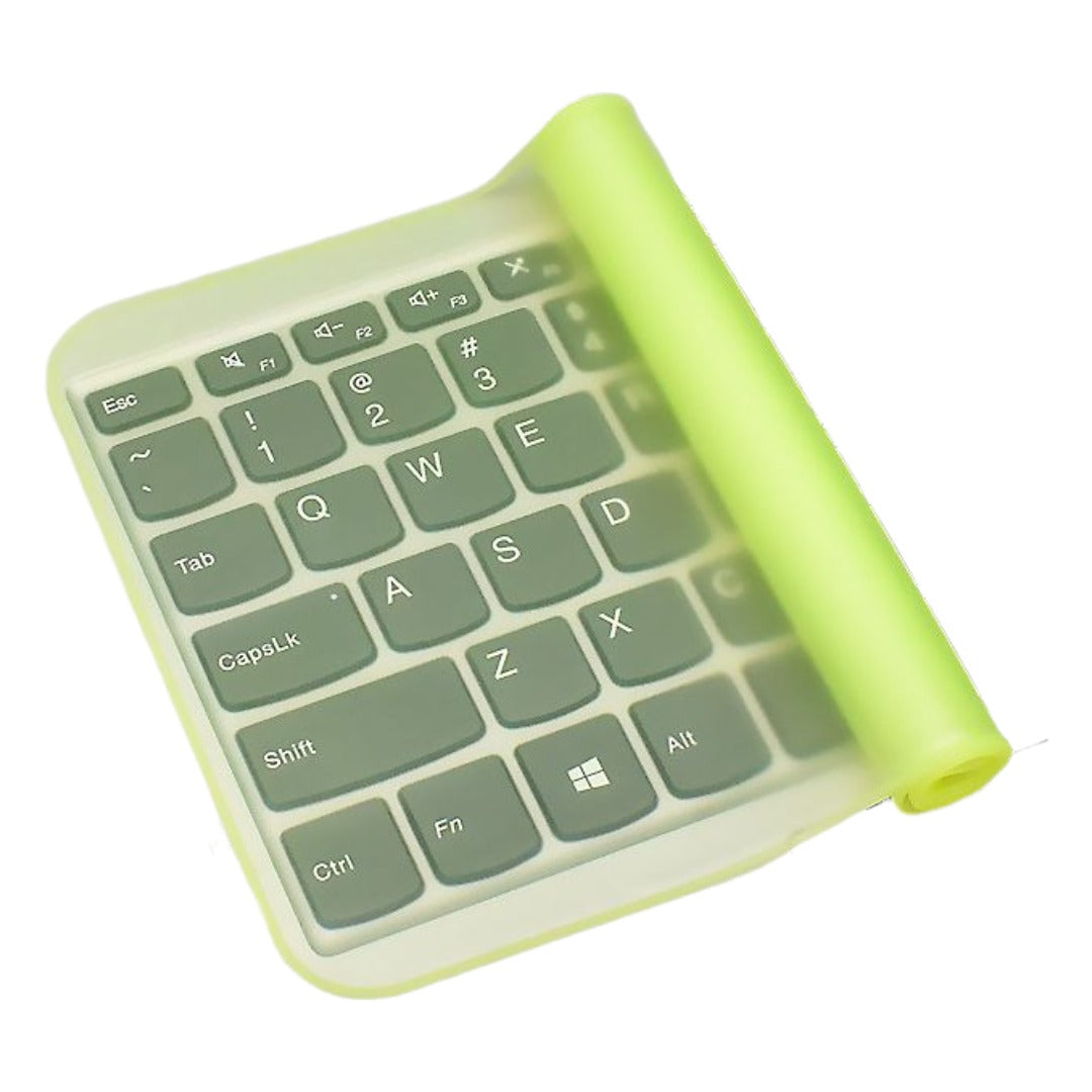 キーボードカバー ノートパソコン用 パソコン用品 クリア ピンク ブルー イエロー バリエーション画像